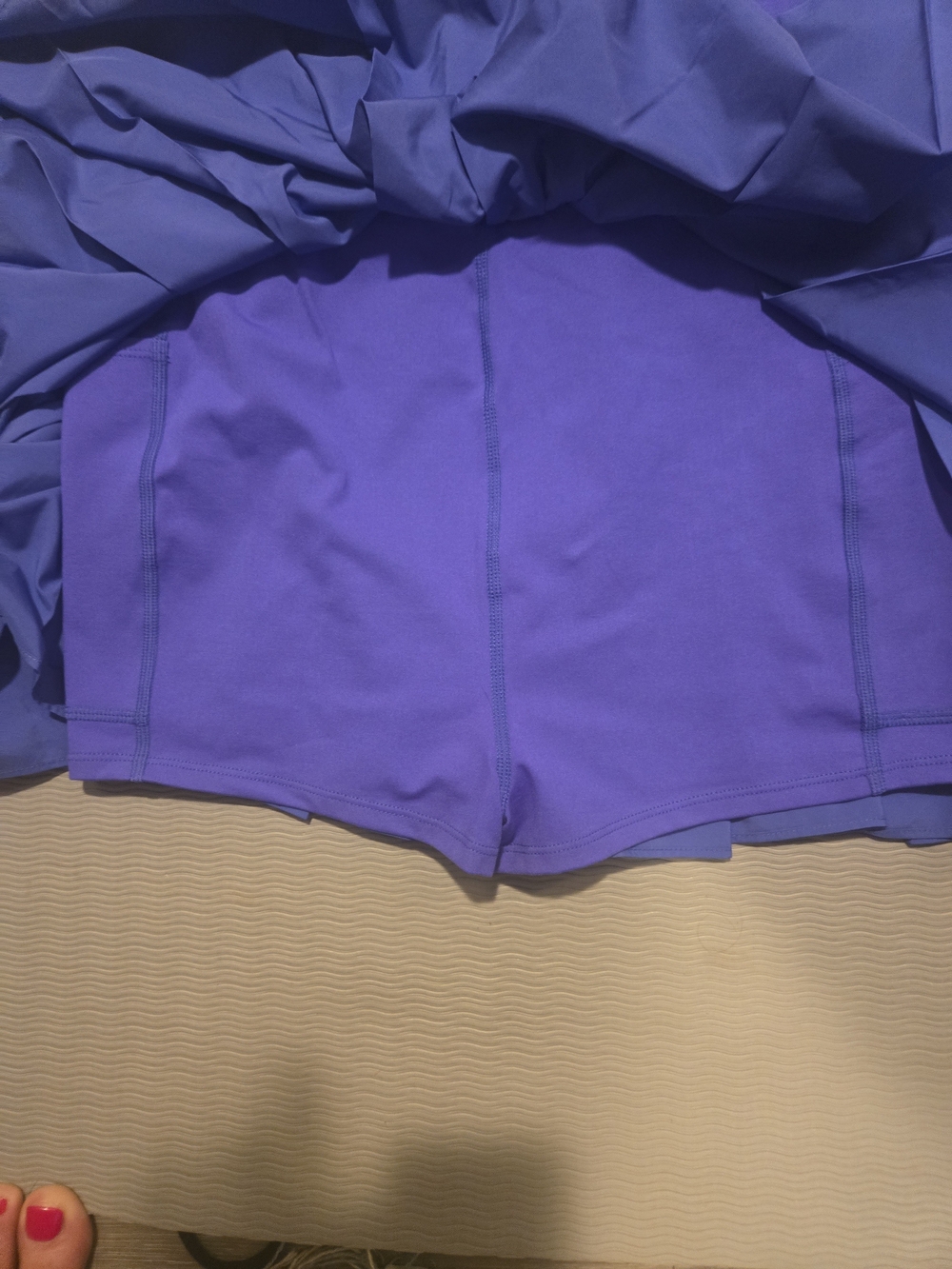 Free People Movement NWT Swing Of Things Skortsie Purple SIZE L Retail $119 - Picture 5 of 6